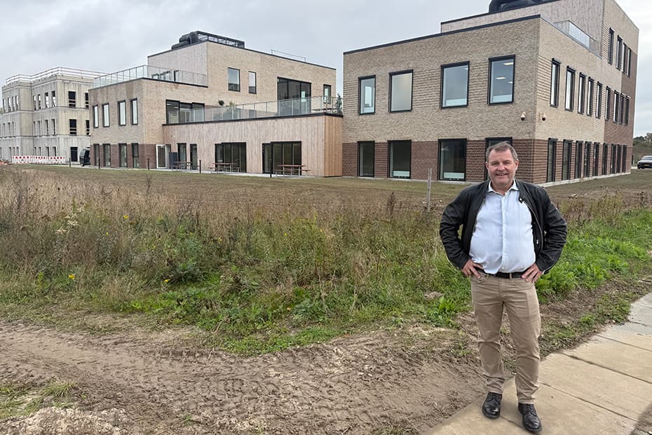 De første lejere er flyttet ind i nyt svanemærket kontordomicil i Næstved